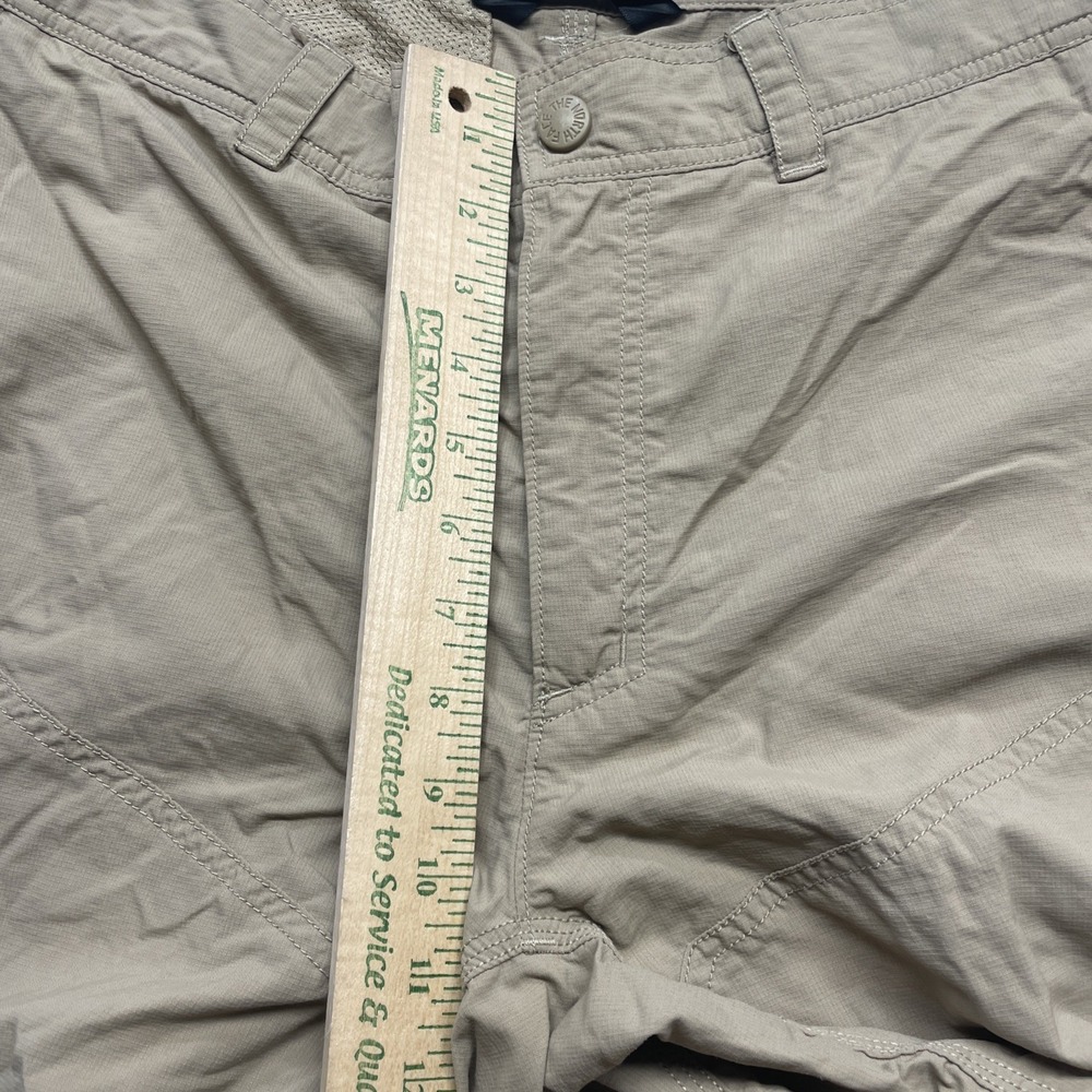 The North Face Shorts Men 38 Khaki Horizon Hiking Ripstop Cargo Pockets 9 Inseam - Picture 5 of 13